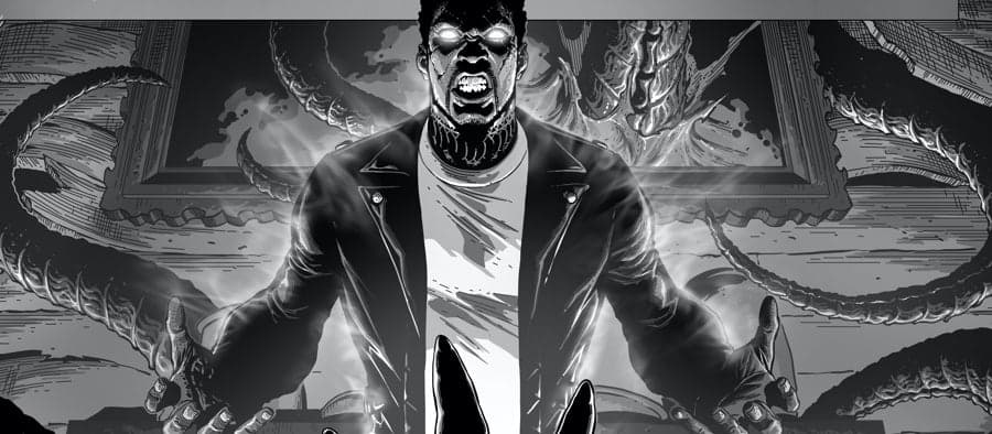 Crescent City Monsters panel art