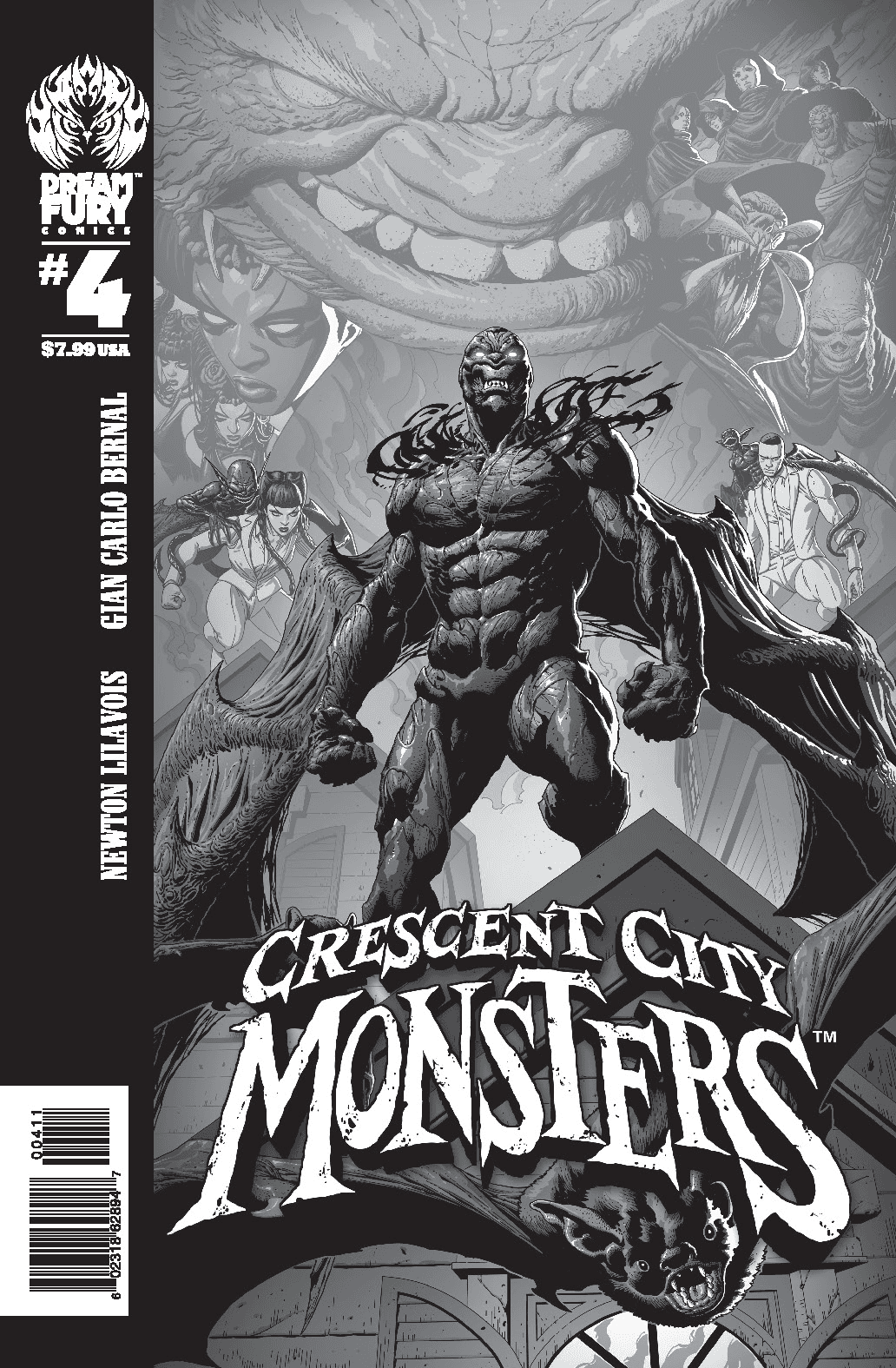 Crescent City Monsters #4 cover